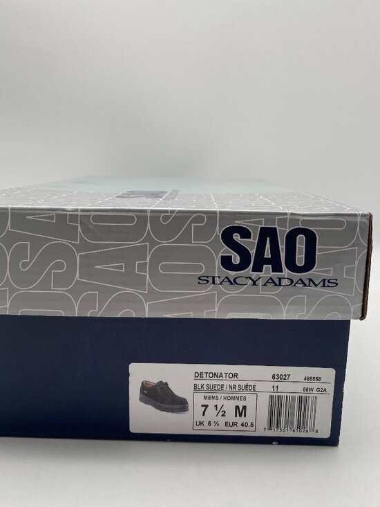 SAO STACY ADAMS DETONATOR BLACK # 63027 US MEN\'S SIZE 7.5, 14 main image 4